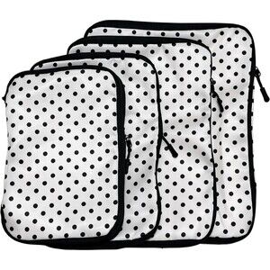 Compression Packing Cubes Travel Essentials, Compressible Expandable Set of 4